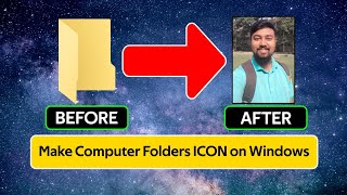 How to Change Computer Folder ICON Own Photo on Windows Operating System