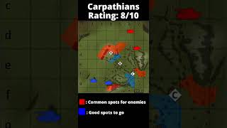 MAP OF THE DAY: Carpathians guide! #warthunder #guide #tanks