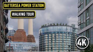 Battersea Power Station Tour 4K 60fps | London | Most Expensive £9 Billion Converted Shopping Mall