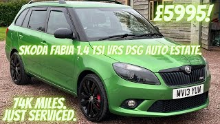 Skoda Fabia 1.4 TSI vRS DSG Auto 5dr.