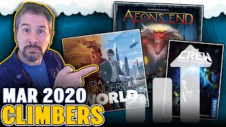 Top 10 Board Games Gaining Popularity | March 2020