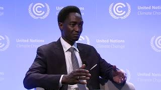 Dr. Mustapha Kamal Gueye, Coordinator, Green Jobs Programme, ILO