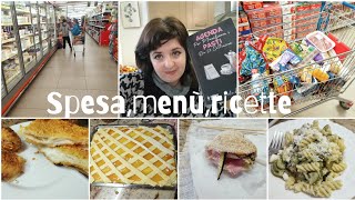 SPESA,MENU,RICETTE