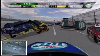 2013 Aaron’s 499 | Kurt Busch Flip | Nr2003 Reenactment