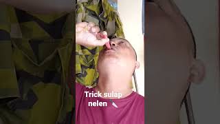 trick sulap nelen pisau goib