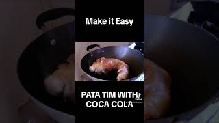 Pata Tim is a delicious Filipino-Chinese dish made from pork leg cooked until tender #patatim #pata