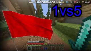 Yo SOLO a por la bandera!! / Captura la bandera MC Bedrock