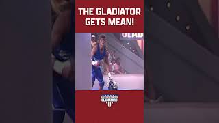 Gladiator Diamond's Top Tip: "You have to get mean" #AmericanGladiators #Shorts #GladiatorsJoust