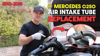 MERECEDES BENZ C250/SLK250 Air Intake Tube / Hose Replacement 2012 - 2015