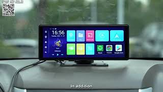 Imagebon 10.26 Inch Dash Cam Wireless CarPlay & Android Auto Review Aliexpress