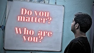 Do you think you matter? WHO ARE YOU? Can my life help you to explore that for your time?🤝