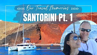 Santorini Day 1 - Sailing into a magical sunset!