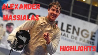 Alexander Massialas Fencing Highlights