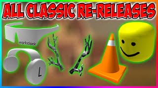 What CLASSICS Will Release this Sale? [ ROBLOX Presidents Day Sale 2020 ]