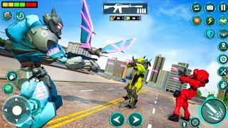 Rise of Dark Knight in Bat Hero Robot Transformation Game 2022 3D For Android iOS in Phone GamePlay