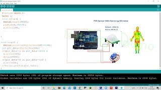 # PIR SENSOR WITH SERVO SG-90 MOTOR IN ARDUINO  |  HOW TO MAKE ARDUINO CODE FOR MOTION SENSOR