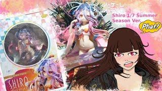 Anime Figure Review Unboxing No Game No Life  Shiro Sora 1/7 Summer Season Ver. [Phat Company]