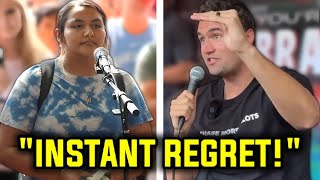 Charlie Kirk DISMANTLES woman who says its ok to let illegal immigrants in the country