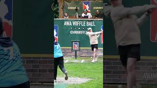 What Happened to the Ball?😳 #dingersornothing #wiffleball #baseball #shorts