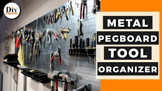 Metal Peg Tool Organizer - Tool Organization System