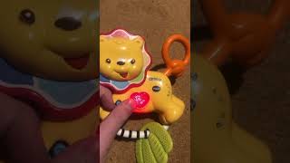 VTech my first lion rattle on low batteries