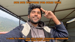 Bye bye YouTube for ten days for Vipasana meditation #malayalam #meditation #journey #2023