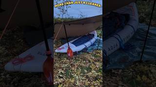 I slept in a kayak🛶⛺#inflatablekayak #wildcamping Aqua Marina Halve