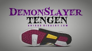 TENGEN 2024 DEMON SLAYER x Adidas Rivalry Low DETAILED LOOK + RELEASE INFO