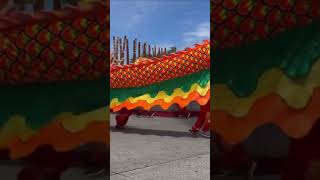 Seattle Chinatown Dragon Team. Seattle torchlight parade practice