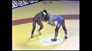 1989 Dünya şamp 57 kg Ahmet Ak Küba lı olimpiyat şampiyonu  Puerto müsabakası #wrestling #güreş