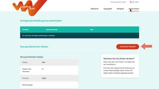 So ändern Sie Ihre persönlichen Daten