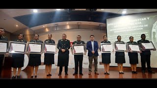 Inicio del proceso de certificación internacional de la calidad educativa, de las IIEE PNP