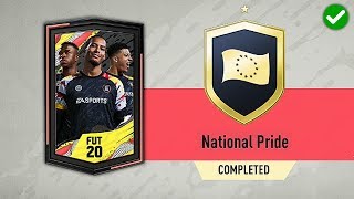 NATIONAL PRIDE SBC! (CHEAPEST SOLUTION) | FIFA 20 Ultimate Team