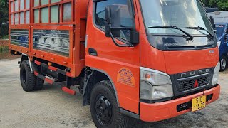 Bán gấp xe tải cũ Fuso 1.9 Tấn đời 2015 thùng bạt 4m5