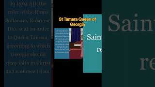 St Tamara Queen of Georgia