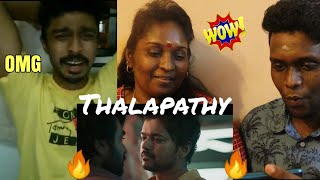 Master Official Teaser Reaction By Malaysian Indians | Thalapathy Vijay Vera Level Mass 🔥