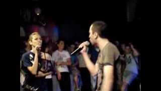 CornEL feat  Irina Tudor - Pleaca (cover Vunk & Antonia live@Temptation Club concert, 1 mai 2012)