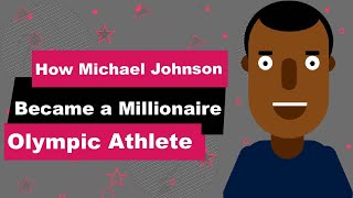 Michael Johnson Biography | Animated Video | Millionaire Olympic Athlete