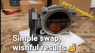 How To Install a NEW Throttle Body - Cadillac CTS