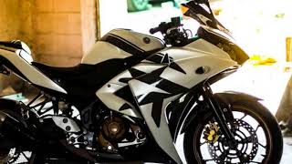 Yamaha R3 Satin Pearl White Wrap by Knight Auto Customizer