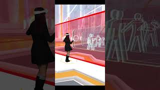 Lone Digger - Caravan Palace - OhShape - Mixed reality gameplay #shorts