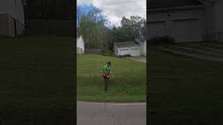 String Trimming the GRASS #grass #stringtrimmer #fypシ #shorts #sunshine #lawncare #shortsfeed