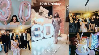 30th Birthday Vlog: Party Prep | 30th Birthday Party | Gift Unboxing #roadto2k #lifeinmy30s