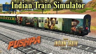 Indian Train Simulator New Update | New Luggage Compartment Coach of Garib rath Express | Pushpa