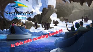 Is the Antarctica: Empire of the Penguin Dark Ride Coming Back Next Year? - SeaWorld Orlando Vlog