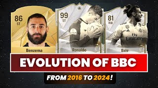 BBC TRIO FOOTBALL EVOLUTION! 😯🔥FT: Benzema, Ronaldo & Bale!