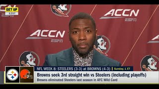 GET UP | Ryan Clark on Baker wants to prove his worth and value in Browns vs Steelers Week 8