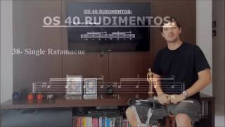 Os 40 Rudimentos - #38 - Single Ratamacue