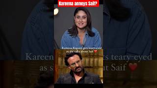 Saif annoyed by Kareena? #bollywood #viral #sho