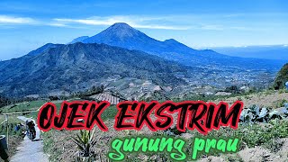 Ojek gunung Prau via wates